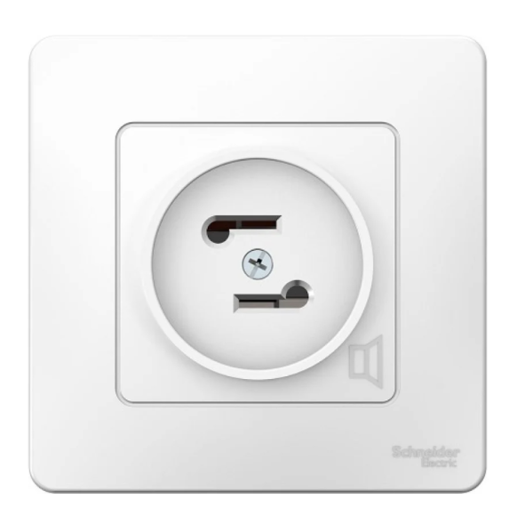 С/У РОЗЕТКА FM радио Белая Schneider Electric Blanca BLNPS000011