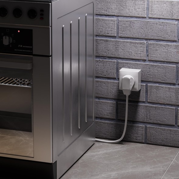 Коробка накладного монтажа для силовой розетки белая Werkel W1199201