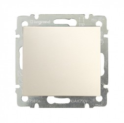 Переключатель Legrand Valena Слоновая кость перекрестный 1-клавишный 774307