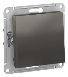 1-клавишный ПЕРЕКЛЮЧАТЕЛЬ, 10АХ, механизм, быстрозажим. клем., СТАЛЬ Schneider Electric Art Gallery GAL000961S