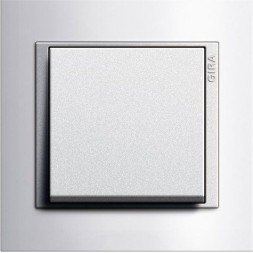 Рамка Gira Event Белый / Алюминий 1 пост 021171