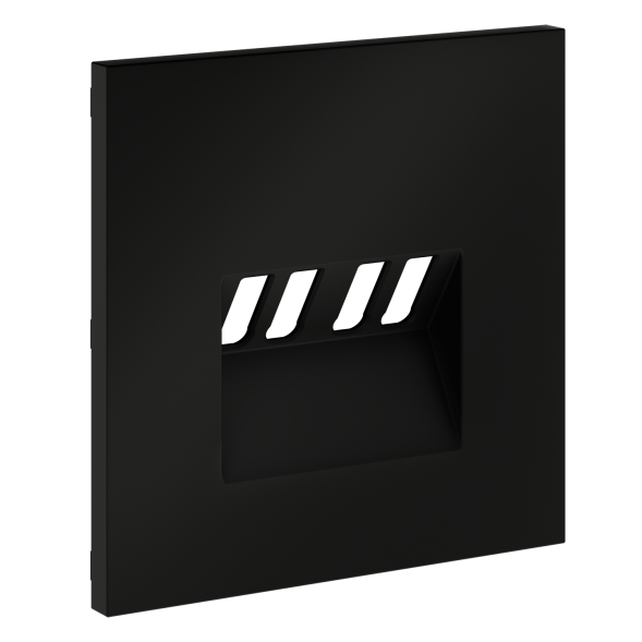 Накладка для розетки акустической 4-местной , S70 (черный матовый)