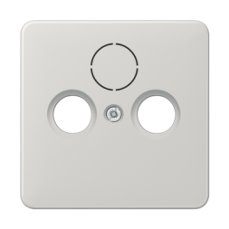 Крышка Jung CD серия светло-серая для SAT-TV-розетки CD561SATLG