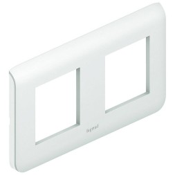 Рамка Legrand Mosaic Белый 2х2-модульная 078804