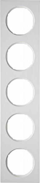Рамка Berker R.3 Полярная белизна 5 постов 10152289