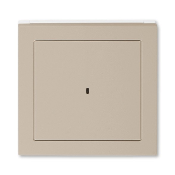 Накладка ABB Levit кофе макиато / белый для выключателя карточного 2CHH590700A4018 3559H-A00700 18