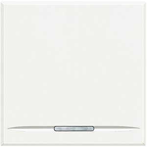 Кнопка Bticino Axolute Белый1Р (NO) 10 АX 250 В~ с символом «звонок» HD4055M2