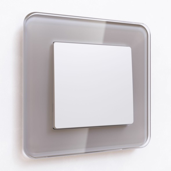 Выключатель одноклавишный проходной (белый матовый) Werkel W1112061