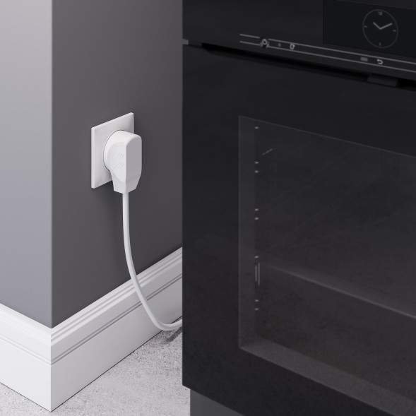 Силовая розетка с вилкой 32А 250В (белый) Werkel W1189201