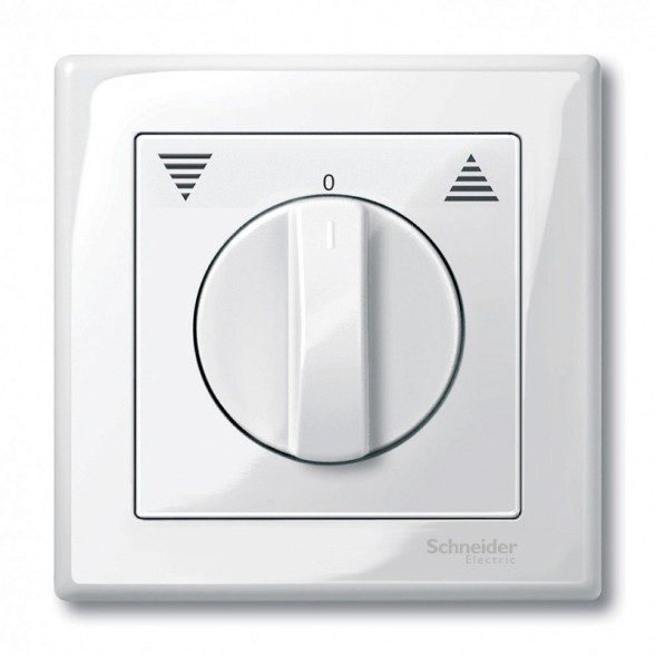 Центральная плата Merten M-серия белый для механизма кнопочного выключателя с фикф-м MTN567119