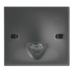 Вывод кабеля Bticino Axolute Антрацит 20A с нерасплавляющейся лицевой панелью HS4955/20