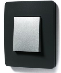 Рамка Schneider Electric Unica Studio Color Дымчато-Серый / Антрацит 1 пост NU280222