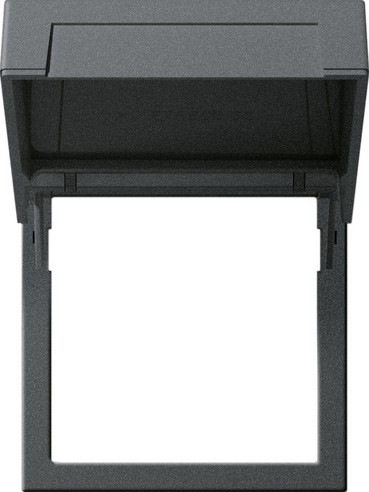 Монтажные рамки Gira System 55 Антрацит с крышкой 265828
