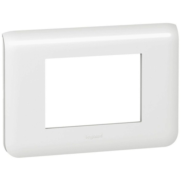 Рамка Legrand Mosaic Белый 3-модульная 078803