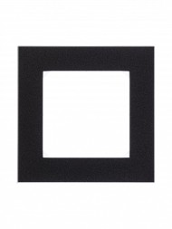 Рамка ABB Levit Антрацит / Дымчатый чёрный 1 пост 2CHH015010A6063 3901H-A05010 63W