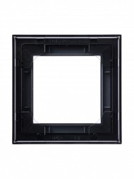 Рамка ABB Levit Антрацит / Дымчатый чёрный 1 пост 2CHH015010A6063 3901H-A05010 63W