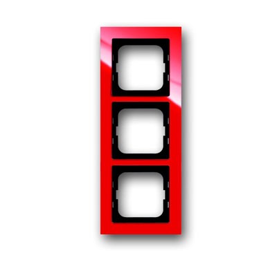 Рамка ABB Axcent Красный 3 поста 2CKA001754A4342 1723-287