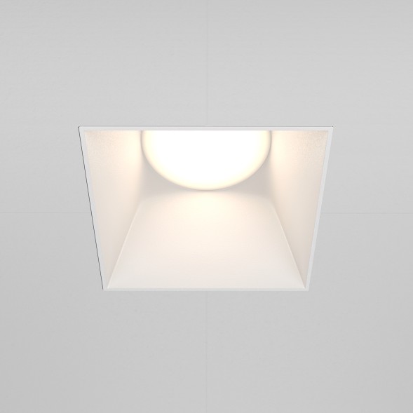 Встраиваемый светильник Technical DL051-01-GU10-SQ-W