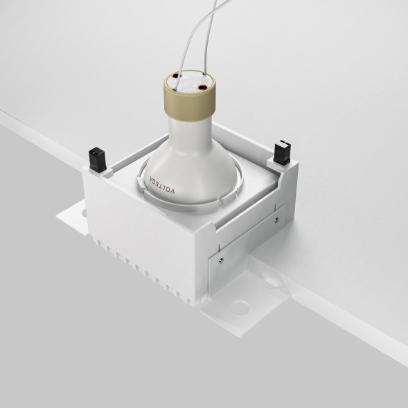 Встраиваемый светильник Technical DL051-01-GU10-SQ-W