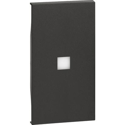 Накладка для управления элемента Bticino Living Now черная person. 2 KG01M2X