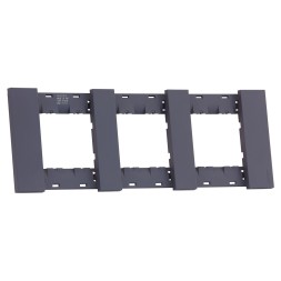Рамка 3-ая цвет-Грифель матовый MEITON AA4802M3AL