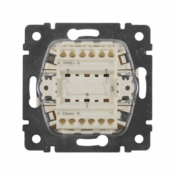 Выключатель Legrand Valena 2-клавишный 774305