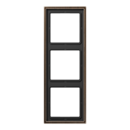 Рамка Jung LS 990 Античная латунь 3 поста ME2983AT