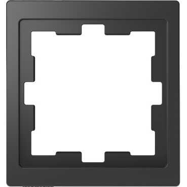 Рамка Merten D-Life Антрацит 1 пост MTN4010-6534