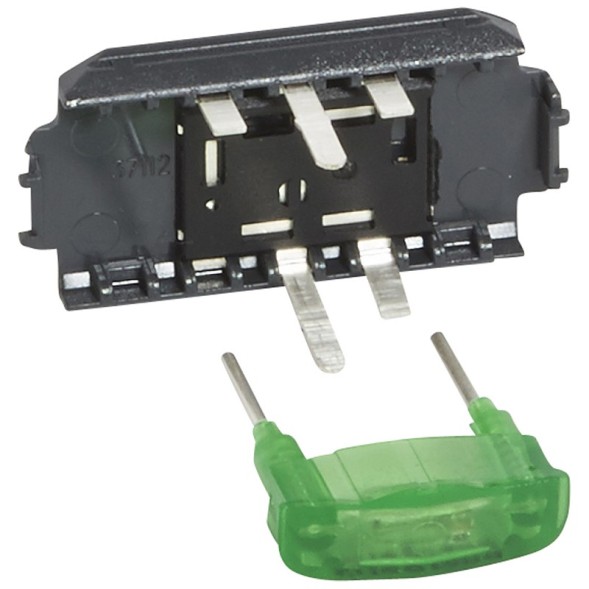 Лампа + вставка Legrand Galea Life оранжевая 220 В~ - 1 мА 775895