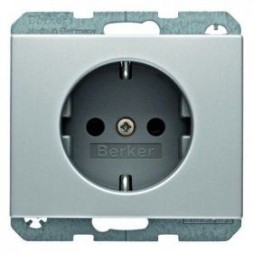 Штепсельная розетка Berker K.5 SCHUKO 41357003