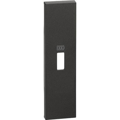 Накладка зарядки USB Bticino Living Now черная 1 модуль KG10C