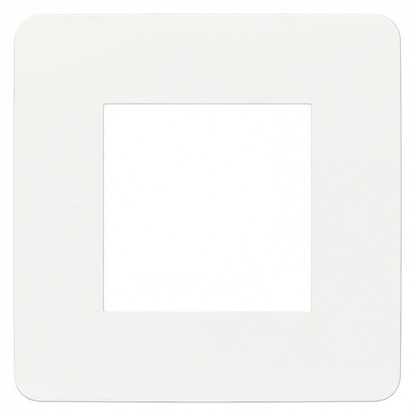 Рамка Schneider Electric Unica Studio Color Белый 1 пост NU280218