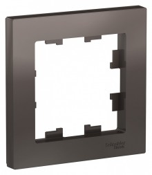 Рамка Schneider Electric Atlasdesign Мокко 1 пост ATN000601