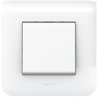 Рамка Legrand Mosaic Белый 1-постовая 078802