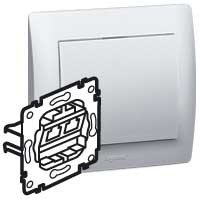 Розетка RJ45/11 Legrand Galea Life кат.6 UTP 775781