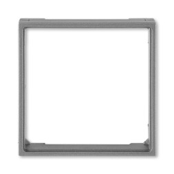 Накладка ABB Levit LED сталь для механизма подсветки 2CHH660070A4069 5016H-A00070 69