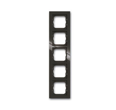 Рамка ABB Axcent Chateau-black 5 постов 2CKA001754A4495 1725-295-500