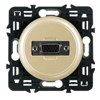 Лицевая панель розетки Legrand Celiane аудио/видео HD15 066287