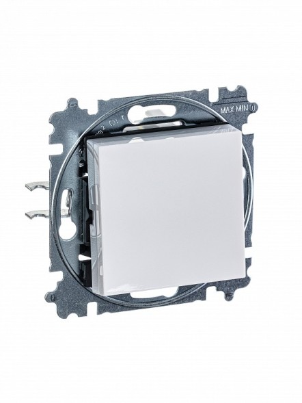 Переключатель перекрёстный одноклавишный ABB Levit белый / ледяной 3559H-A07445 01W 2CHH590745A6001 2CHH590745A6001 3559H-A07445 01W