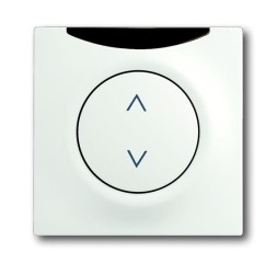 ИК-приёмник ABB impuls альпийский белый бархат с маркировкой I/O для 6401 U-10x 6402 U 2CKA006020A1408 6067-774-101-500