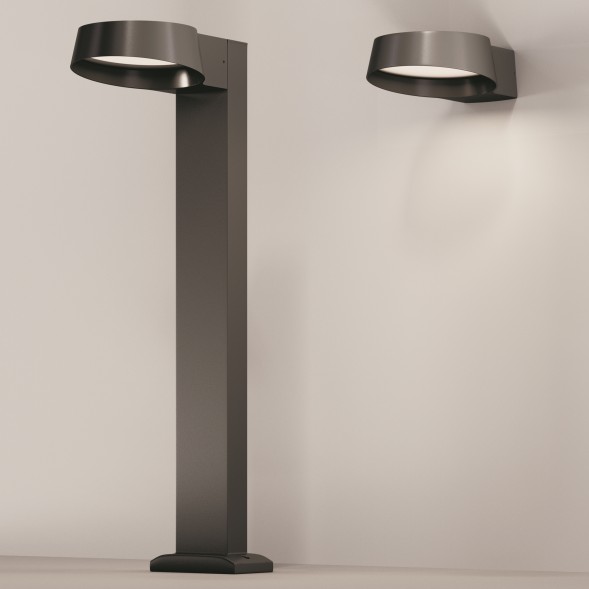 Уличный настенный светильник Outdoor O443WL-L12GF3K