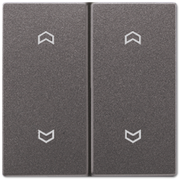 Клавиша Jung LS серия антрацит для выключателя AL2995MPAN