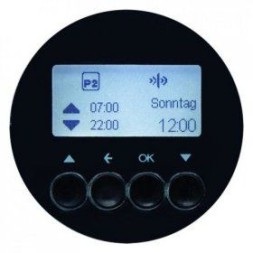 Таймер для жалюзи Berker R.1 черный с блеском 85741131