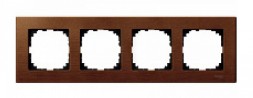 Рамка Merten M-Elegance Вишня 4 поста MTN4054-3472