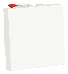Выключатель Schneider Electric Unica Modular Белый 1-клавишный, сх. 1 10 AX, 250 В, 2 модуля NU320118