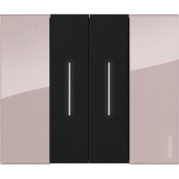 Рамка Bticino Living Now AURA 2-модульная KA4802DM