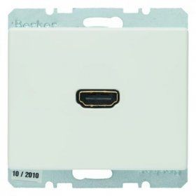 Розетка HDMI-CABLE AS Berker Arsys полярная белезна 3315430069