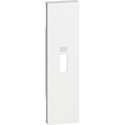 Накладка зарядки USB Bticino Living Now белая 1 модуль KW10C