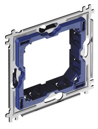 Суппорт Bticino Living Light металлический на 2 модуля на винтах LN4702M