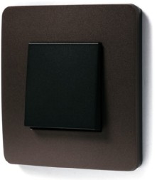 Рамка Schneider Electric Unica Studio Color Шоколад / Антрацит 1 пост NU280217